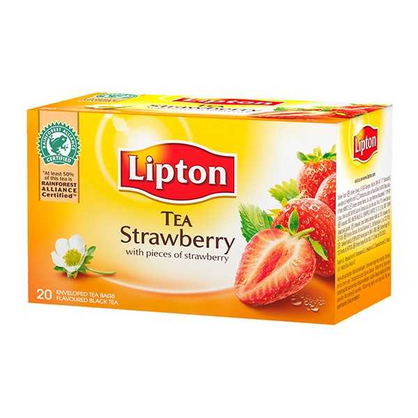 LIPTON STRAWBERRY MUSTA PUSSITEE /20