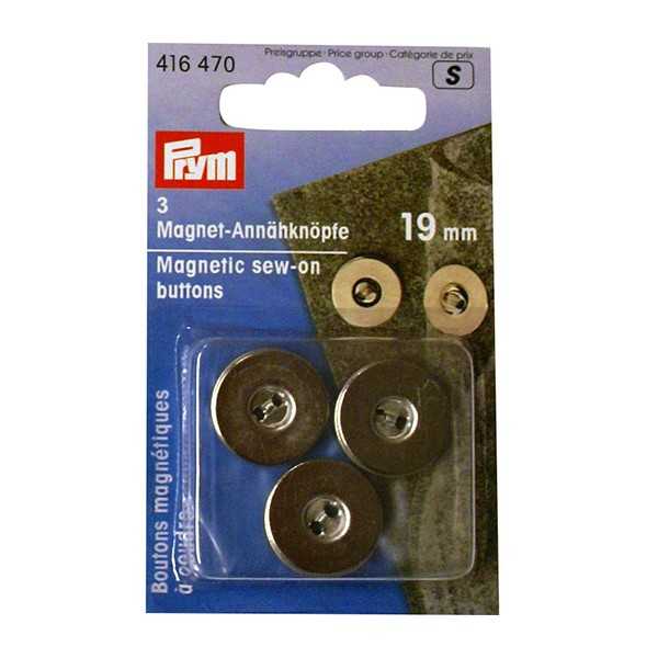 PRYM OMMELTAVA MAGN.NEPPI 19MM HOPEA /3