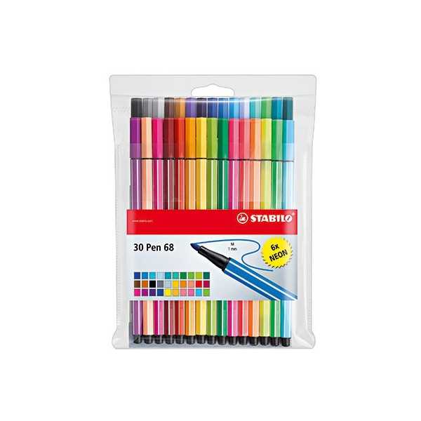 STABILO PEN 6830-1/24+6 NEON
