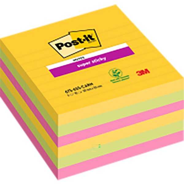 POST-IT SUPERSTICKYCARNIVAL 101X101MM/6