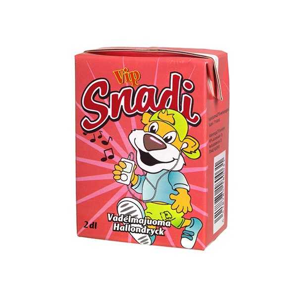 SNADI VADELMAJUOMA 2DL /10