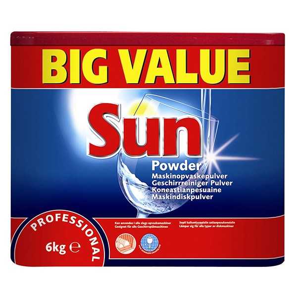 SUN PROFESSIONAL KONEASTIANPESUJAUHE 6KG