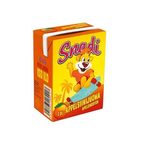 SNADI APPELSIINIJUOMA 2DL /10