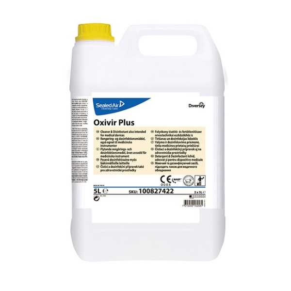 OXIVIR PLUS PUHDISTUS/DESINFEKTIOAINE 5L