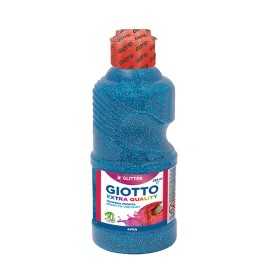 GIOTTO GLITTER PAINT250ML SININEN