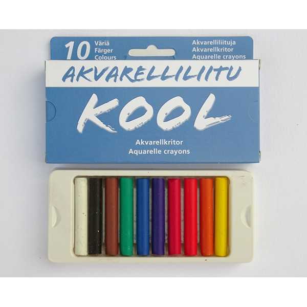 KOOL LYHYT AKVARELLILIITU VÄRILAJ. /10