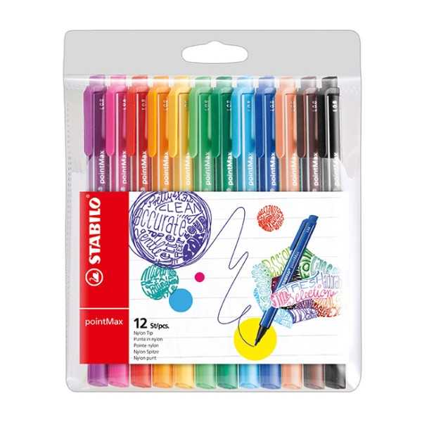 STABILO POINTMAX 488/12 VÄRILAJIT. 12