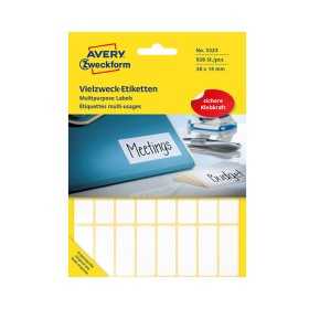AVERY 3323 TARRA VALKOINEN 38X14MM
