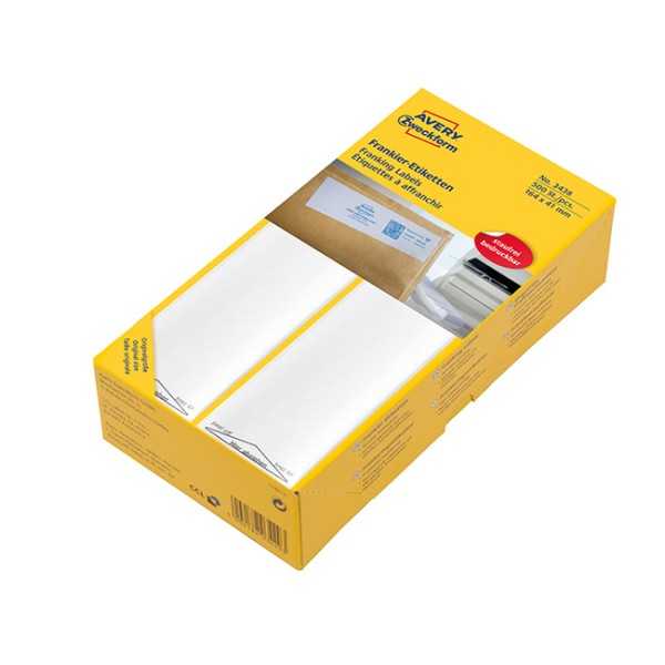 AVERY 3438 POSTIMAKSUTARRA 164X41MM