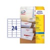 AVERY J8159-25 OSOITETARRA 63,5X33,9MM