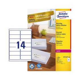 AVERY LR7163-100 OSOITETARRA KIERRÄTETTY