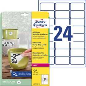 AVERY L4773REV-20 TARRA IRT. 63,5X33,9MM