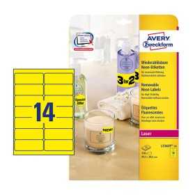 AVERY L7263Y-25 TARRA NEON KEL 99,1X38,1