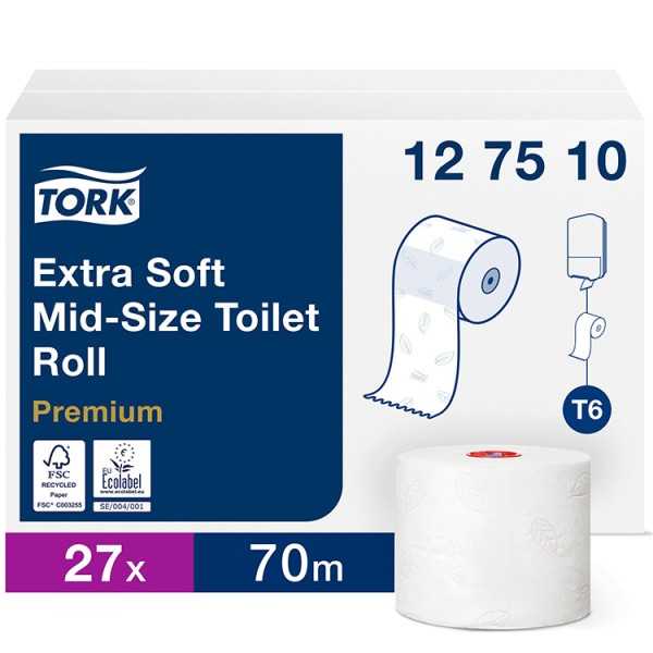 TORK 127510 WC-PAPERI EXTRA SOFT T6 /27