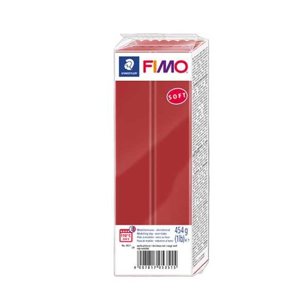 FIMO MUOVAILUVAHA 454G PUNAINEN