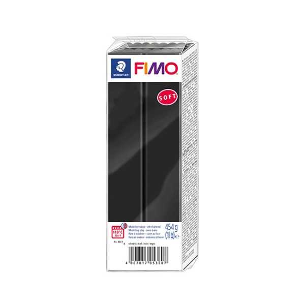 FIMO MUOVAILUVAHA 454G MUSTA