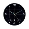 UNILUX ON-TIME SEINÄKELLO MUSTA 30,5CM