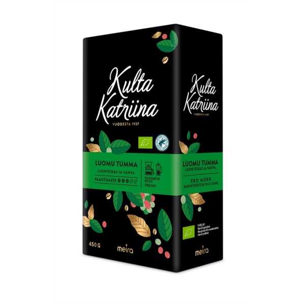 KULTA KATRIINA 450GTUMMA LUOMUKAHVI
