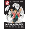 SAKURA MANGA PIIRUSTUSLEHTIÖ A5