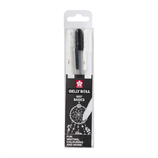 SAKURA GELLY ROLL BASIC MU/VA/GLITTER /3