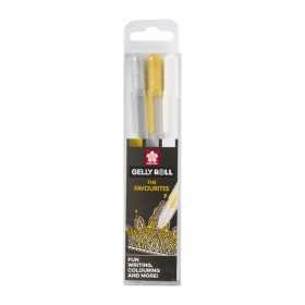 SAKURA GELLY ROLL METALLIC GO/SI/WH /3