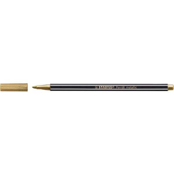 STABILO PEN 68/810 METALLIC KULTA