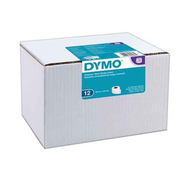 DYMO LW LÄHETYS/NIMITARRA 54X101MM /12