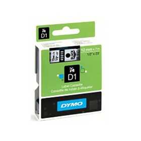 DYMO D1 TEIPPI 12MMMUSTA/VALK. 7M /10