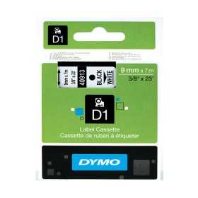 DYMO D1 TEIPPI 9MM MUSTA/VALK. 7M /10