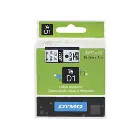 DYMO D1 TEIPPI 19MMMUSTA/VALK. 7M /10