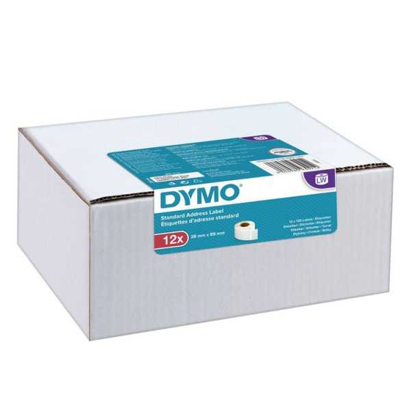 DYMO LW PIENI OSOITETARRA 28X89MM /12