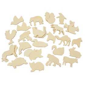 PUISET ELÄINHAHMOT LAJITELMA /30