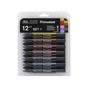 W&N PROMARKER LAJIT.12 VÄRIÄ +BLENDER