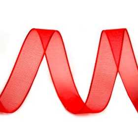 ORGANZANAUHA 9MMX25MPUNAINEN