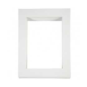 KARTONKIKEHYS 28,5X37CM A4 VALKOINEN/100